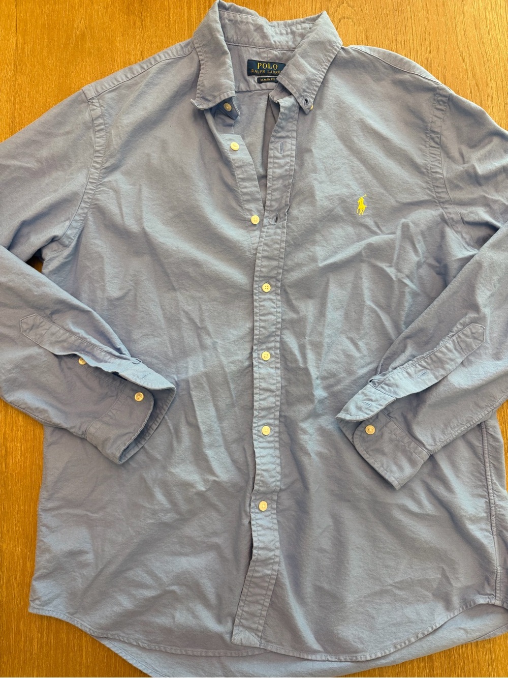 Polo by Ralph Lauren Light Blue Button-Down Oxford Shirt